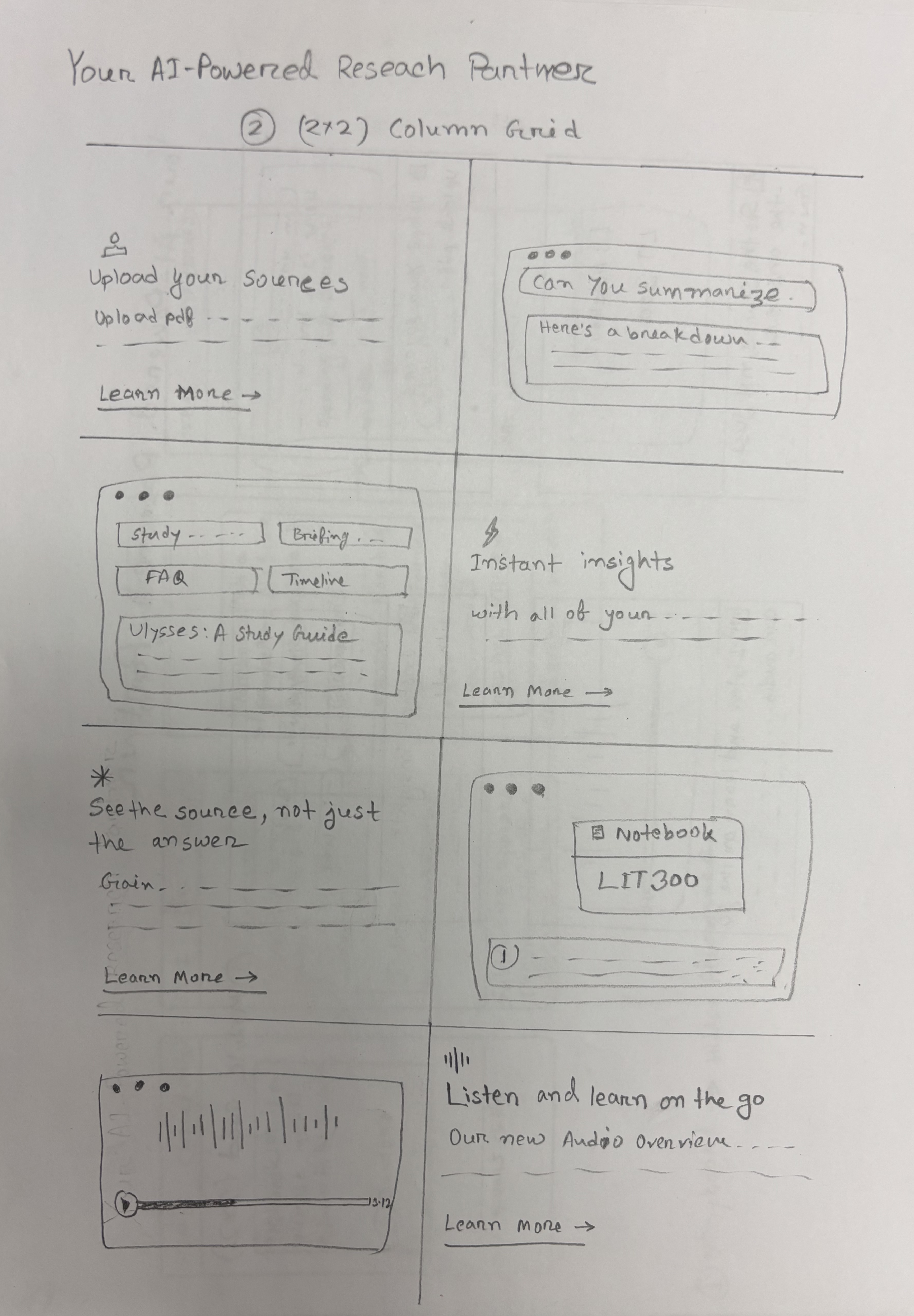 Grid redesign sketch 1